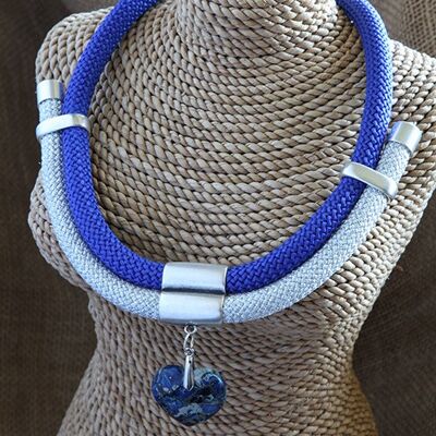 Collier pendentif romain - Bijoux de corde d'escalade