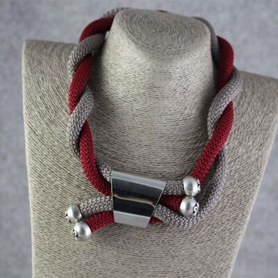 Collana Twist Salacia – Gioielli con corda da arrampicata
