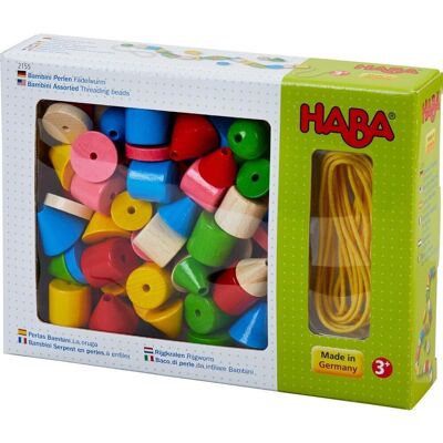 HABA Bambini Assortiment de perles à enfiler