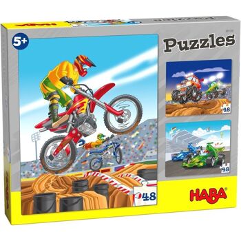 HABA Puzzles Sport automobile 1