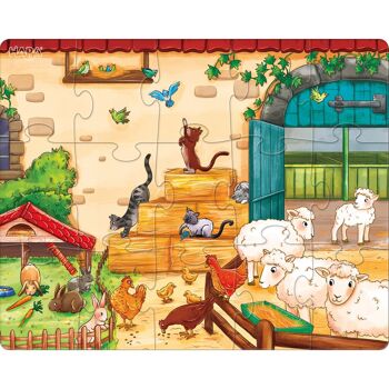 HABA Puzzles Animaux de la ferme 2