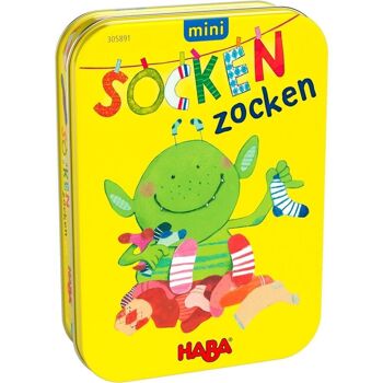 HABA Socken Zocken mini - Jeu de voyage 1