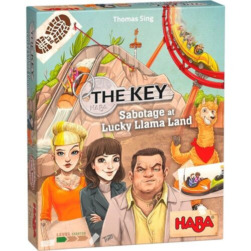 HABA The Key – Sabotage at Lucky Llama Land - Board Game