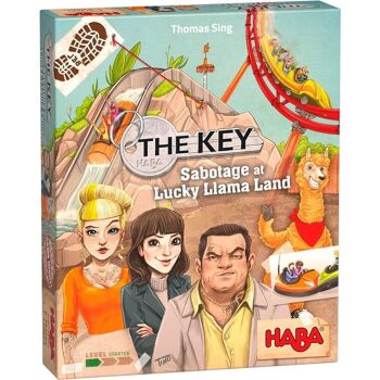 HABA The Key - Sabotage à Lucky Llama Land - Jeu de société 1