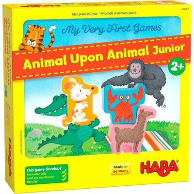 HABA Meine allerersten Spiele – Tier auf Tier