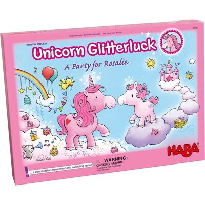 HABA Unicorn Glitterluck – Una festa per Rosalie - Gioco da tavolo