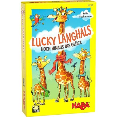 Jirafa de la suerte de HABA - Juego de mesa