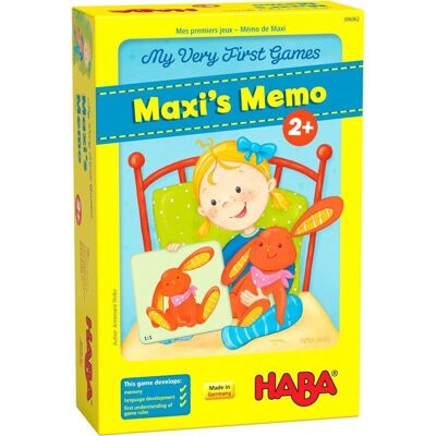 Mis primeros juegos de HABA: memorándum de Maxi