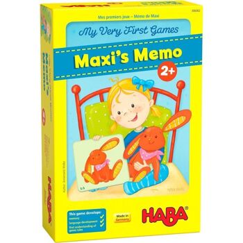 HABA Mes tout premiers jeux – Mémo de Maxi 1