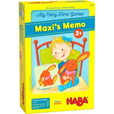 HABA Mes tout premiers jeux – Mémo de Maxi