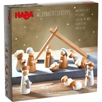 Set Presepe HABA - Giocattolo di Natale in legno
