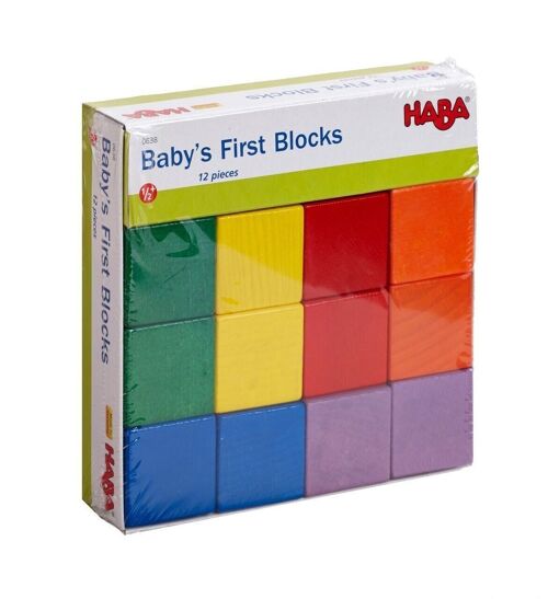 HABA Baby's First Blocks- Wooden blocks