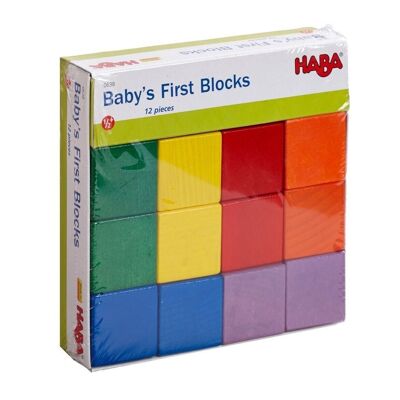 HABA Baby's First Blocks - Bloques de madera