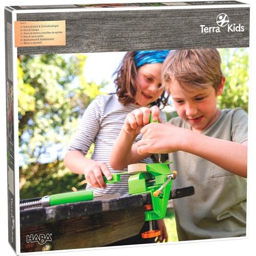HABA Terra Kids Vise & clamps- Outdoor Play