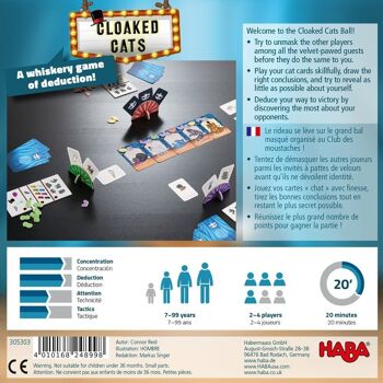 HABA Cloaked Cats - Jeu de société 2