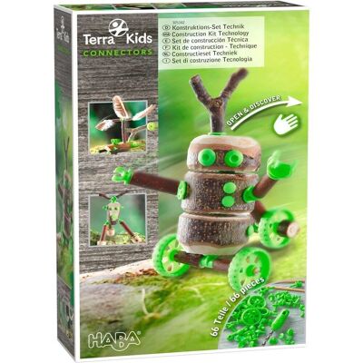 Terra Kids Connectors de HABA: tecnología de kits de construcción: juegos al aire libre