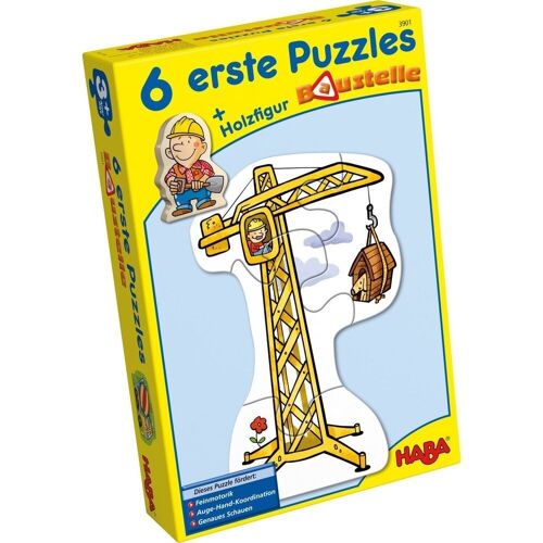 HABA 6 Little Hand Puzzles – Construction