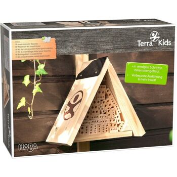 HABA Terra Kids Kit de montage Insect Hotel - Jeux d'extérieur 3