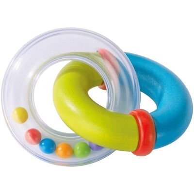 HABA Juguete de agarre Ringed Duo - Juguete para bebé