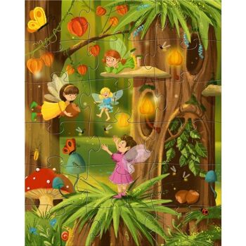 HABA Puzzles Pays des fées scintillant 4