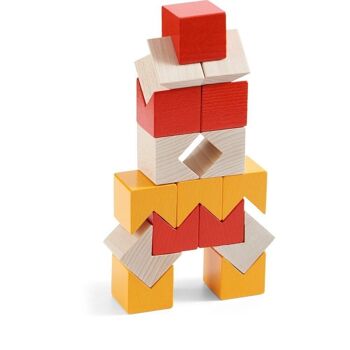 HABA Jeu d'arrangement 3D Rubius - Blocs en bois 4