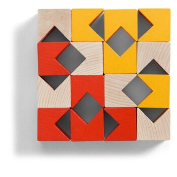 HABA Jeu d'arrangement 3D Rubius - Blocs en bois 6