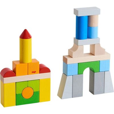 HABA Building blocks – Pacchetto base, multicolore