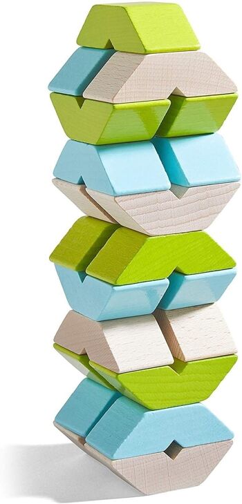 HABA Jeu d'arrangement 3D Varius - Blocs en bois 2