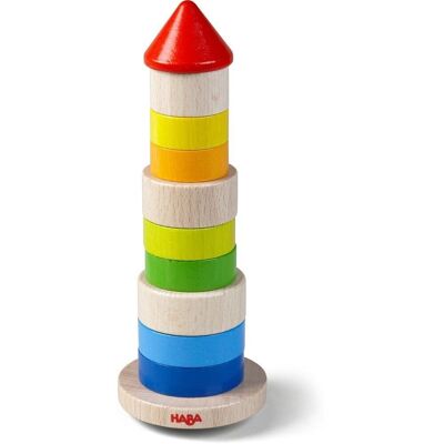HABA Stacking Game Wobbly Tower