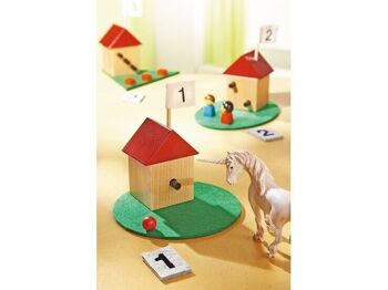 HABA Willy's Mini Number Houses, Set - Jouet éducatif 2