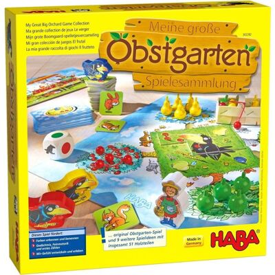HABA Collection de jeux My Great Big Orchard - Jeu de société