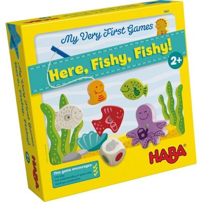 Mis primeros juegos de HABA: ¡Aquí, Fishy, Fishy!