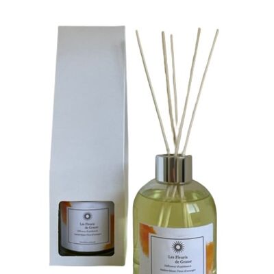 AMBIENT DIFFUSER 250 ML AMBER WHITE FL ORANGER