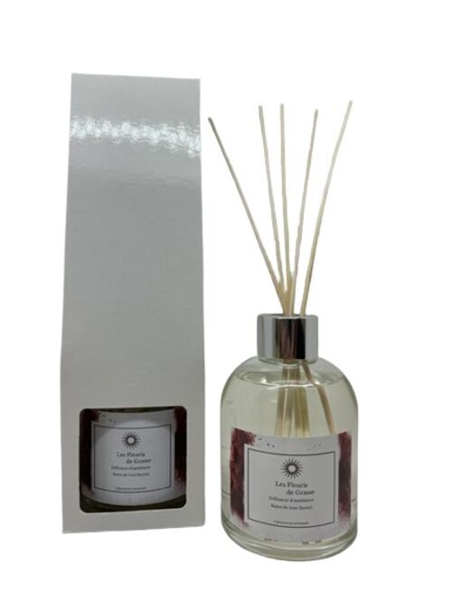 Diffuseur d ambiance 250 ml baie de rose santal