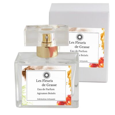 Eau de parfum 50 ml  agrumes boise