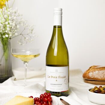 Vin sans alcool - Le petit etoilé chardonnay 0% 1