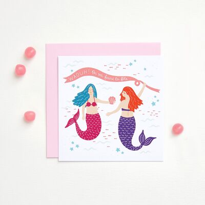 8 Mermaid Invitations