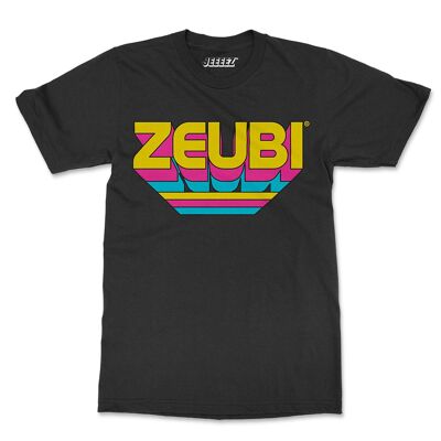 T-shirt noir Zeubi