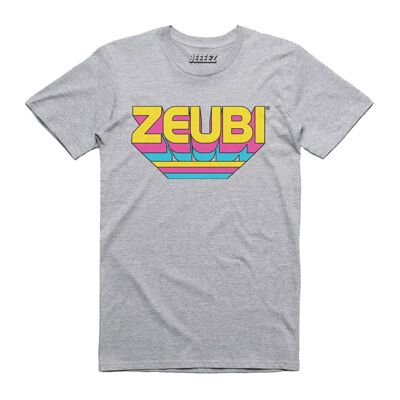 T-shirt grigia Zeubi