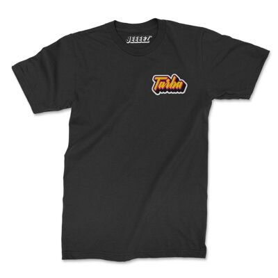 Schwarzes Tarba Herz T-Shirt