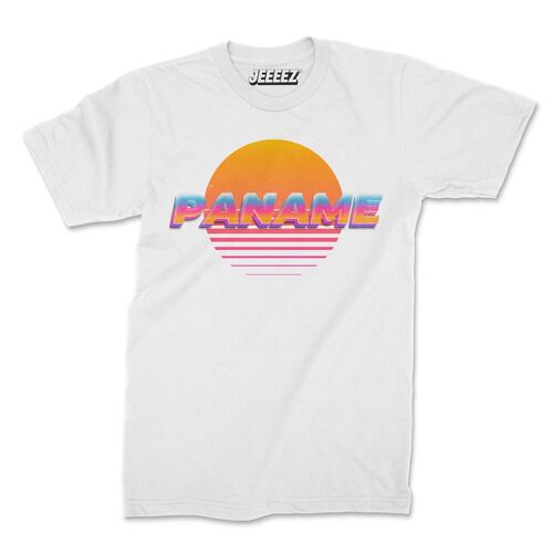 T-shirt blanc Paname Sun