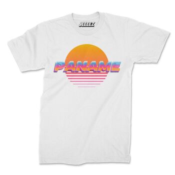 T-shirt blanc Paname Sun