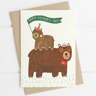 Bear Fathers Day Card