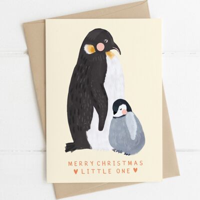 Little Penguin Christmas Card