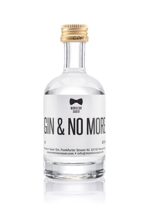 Gin & No More - Miniatur - 5cl