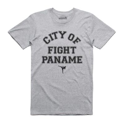 City of fight Paname camiseta gris