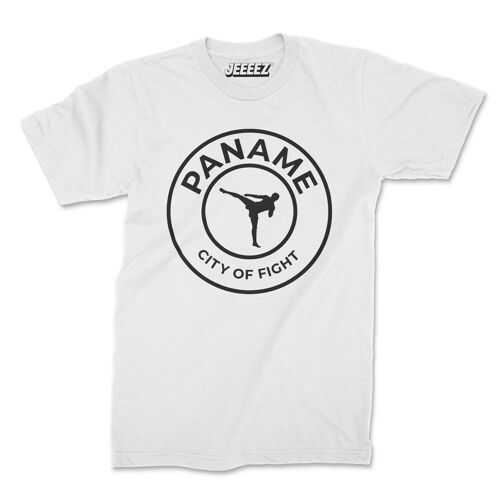 T-shirt blanc Paname city of fight