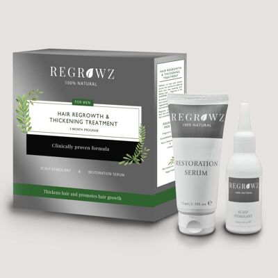 Men's Hair Regrowth Treatment - 3 Month Supply