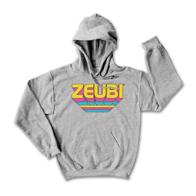 Hoodie gris Zeubi