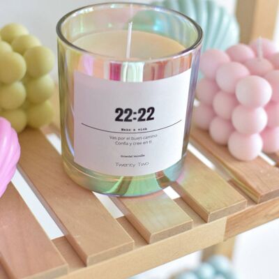 Iridescent Candle_22:22